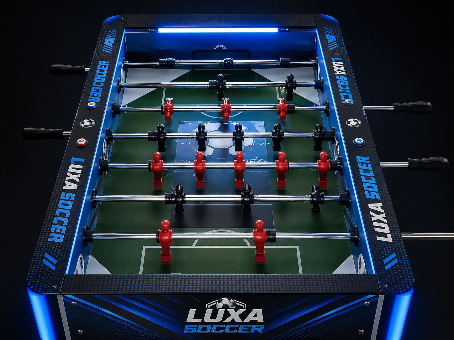 Beleuchteter Luxa Soccer Tischfussballtisch